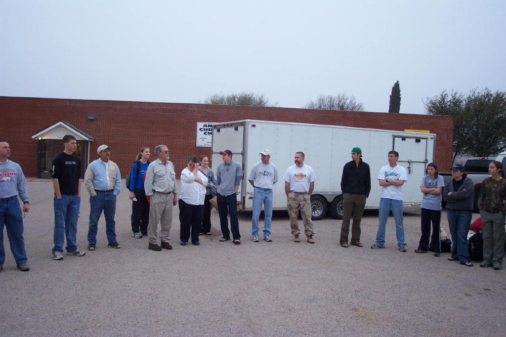 Image 5 of 165
gathered to pray before 2nd travel day