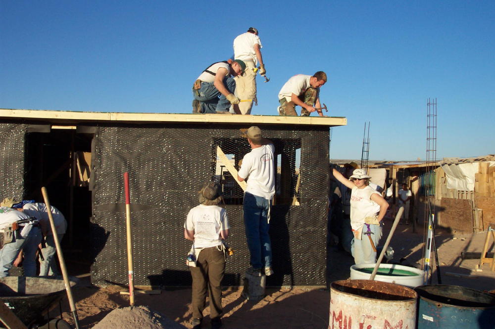 Image 76 of 165
chicken wire and plywood