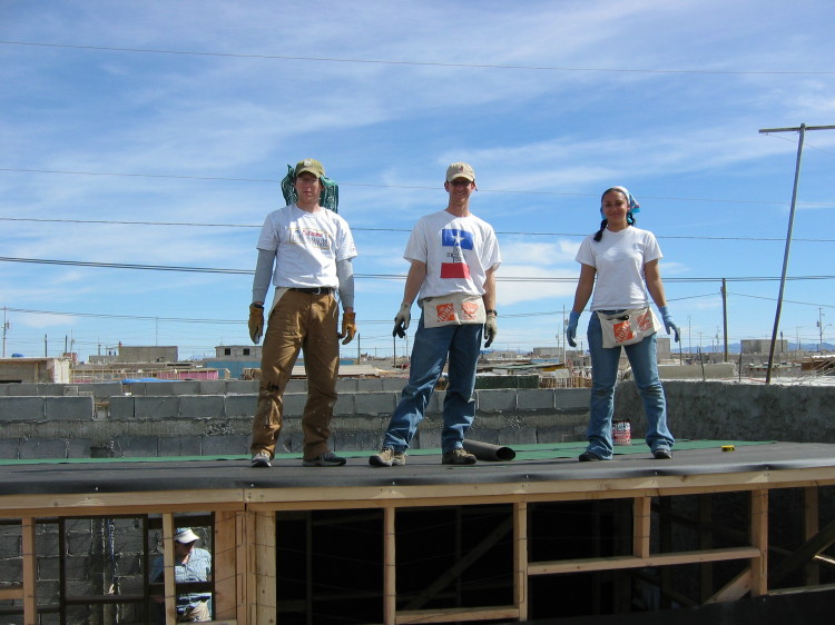 Image 93 of 168
the roofing crew: eric, marshall, sophia