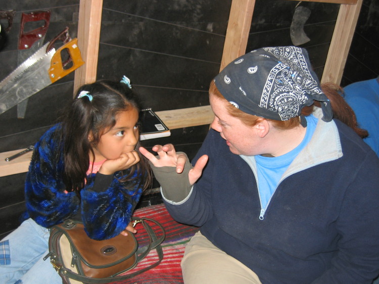 Image 148 of 168
jess talks to a family friend