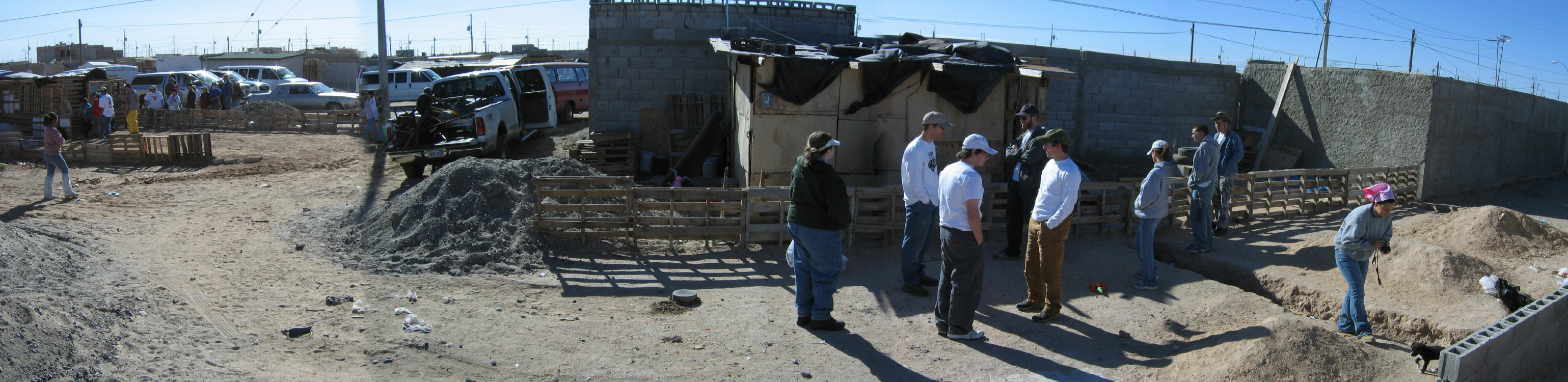 Image 167 of 168
very large "stitched" image. beginning of first work day